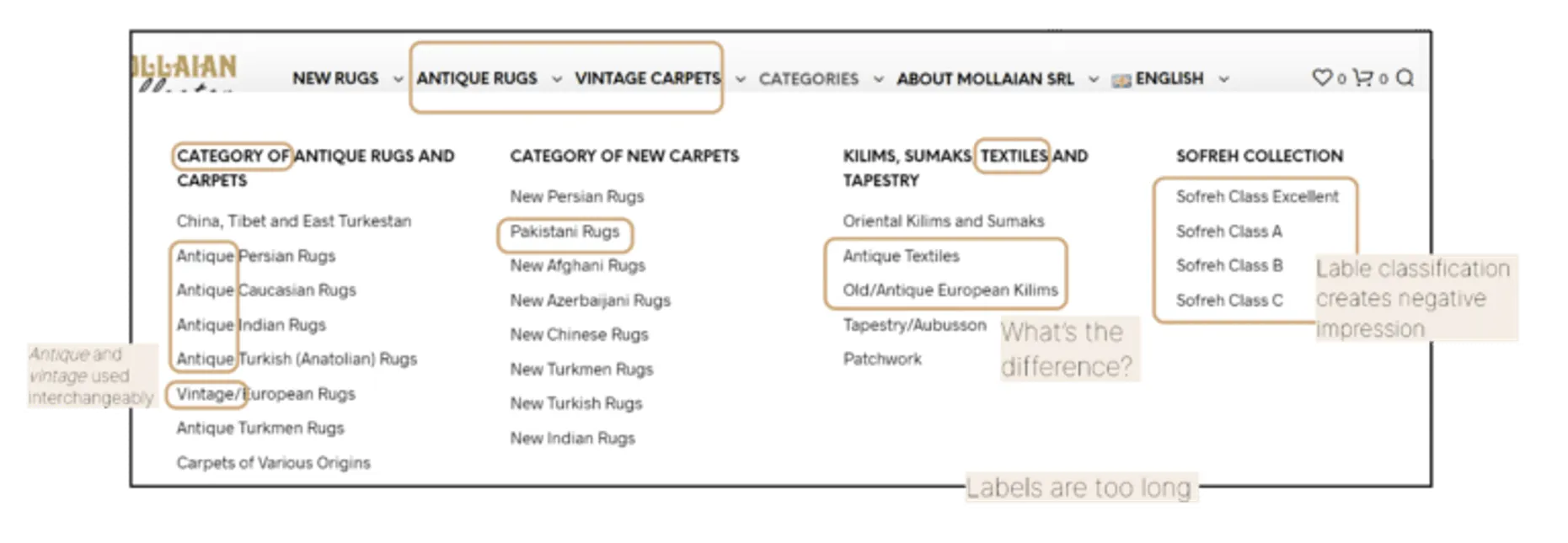 website footer design problem
